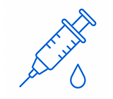 A procedure performed under local anesthesia